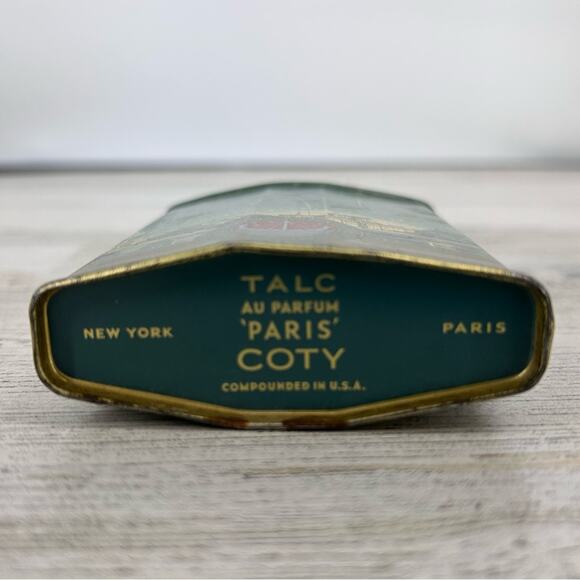 Vintage 1920's Tin Paris De Coty Talc Paris - Picture 6 of 6